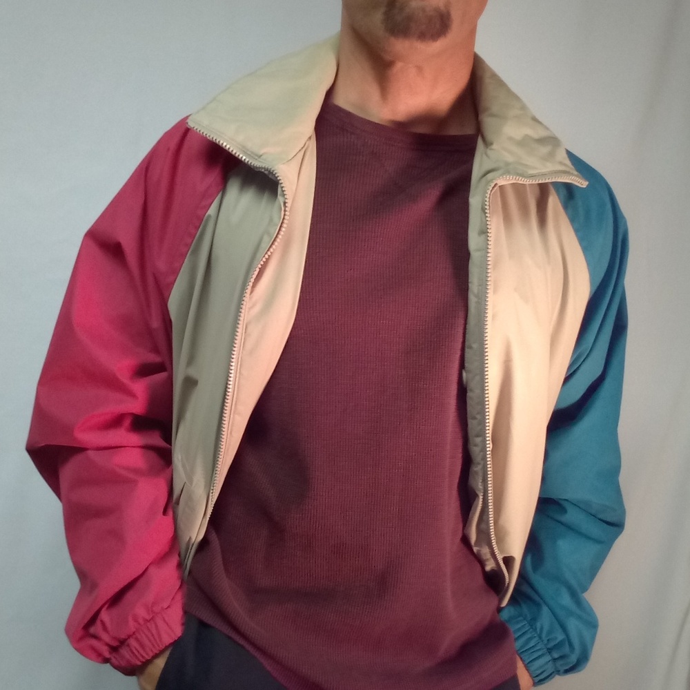 St John's Bay lightweight jacket with hood Large